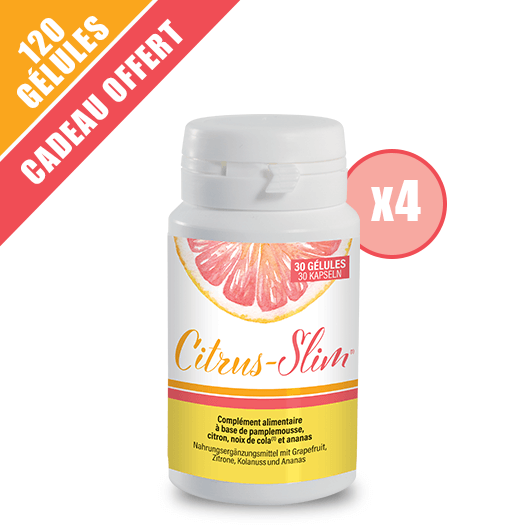Citrus-Slim 4 piluliers